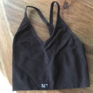 SET ACTIVE racerback seamless tank top